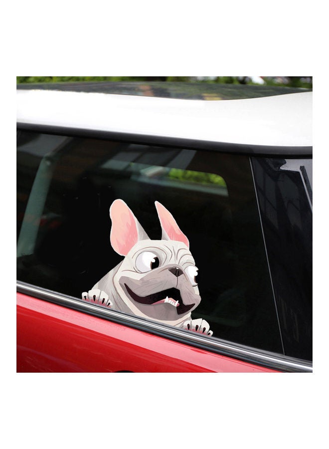 3D Unique Car Styling Funny Puppy Cartoon Car Sticker Colorful Window Body Vinyl Sticker Decal - Image 2