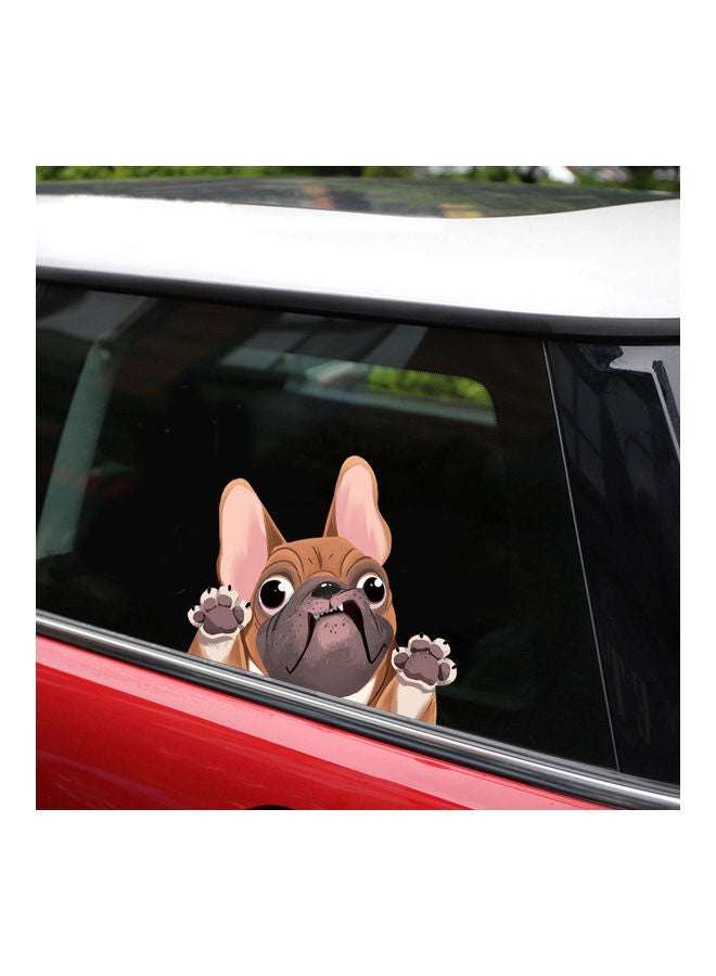 3D Unique Car Styling Funny Puppy Cartoon Car Sticker Colorful Window Body Vinyl Sticker Decal - Image 3