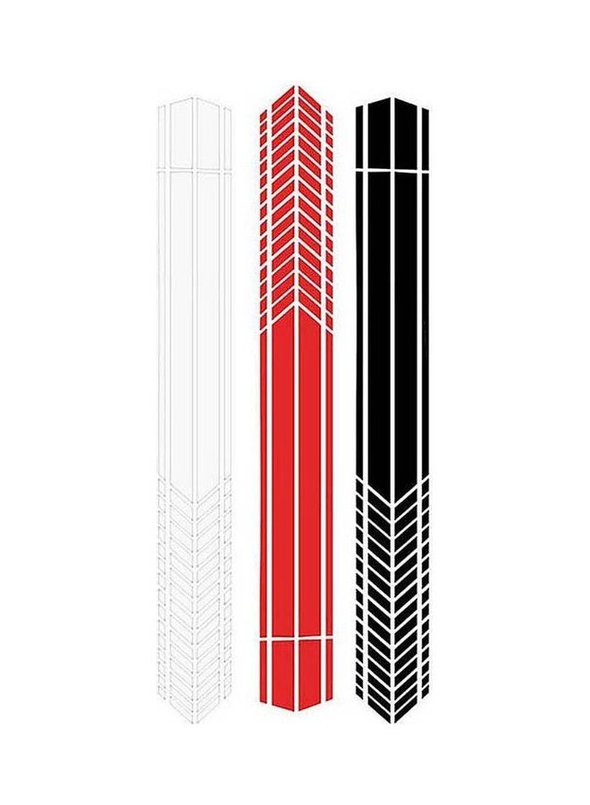 Generic 2Pcs/Set 2M Car Sticker Sports Racing Stripe Graphic Stickers Auto Car Body Side Door Vinyl Decals  - Image 5