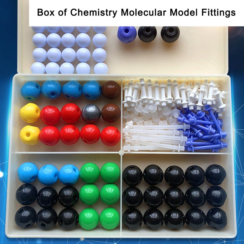Generic PP Chemistry Molecular Model Kit Multicolour  - Image 3