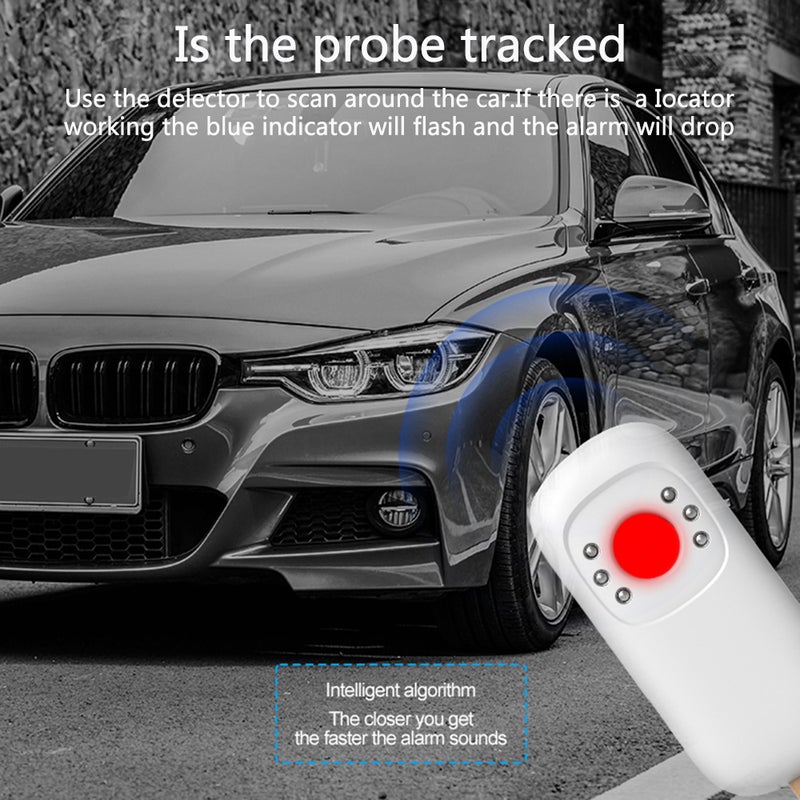 Bug Signal Mini Camera Scanner RF Detector White - Image 1