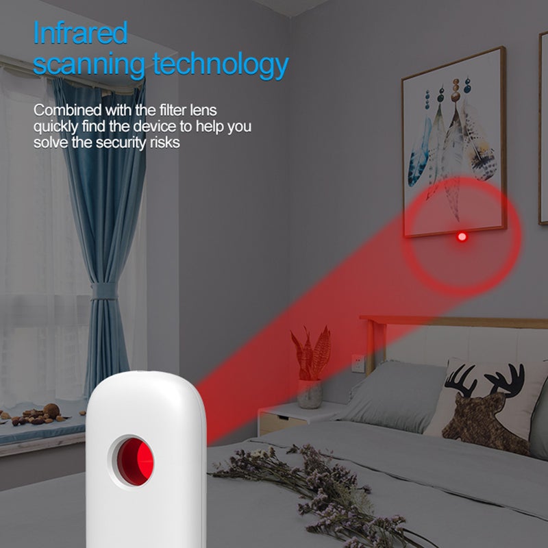 Bug Signal Mini Camera Scanner RF Detector White - Image 4