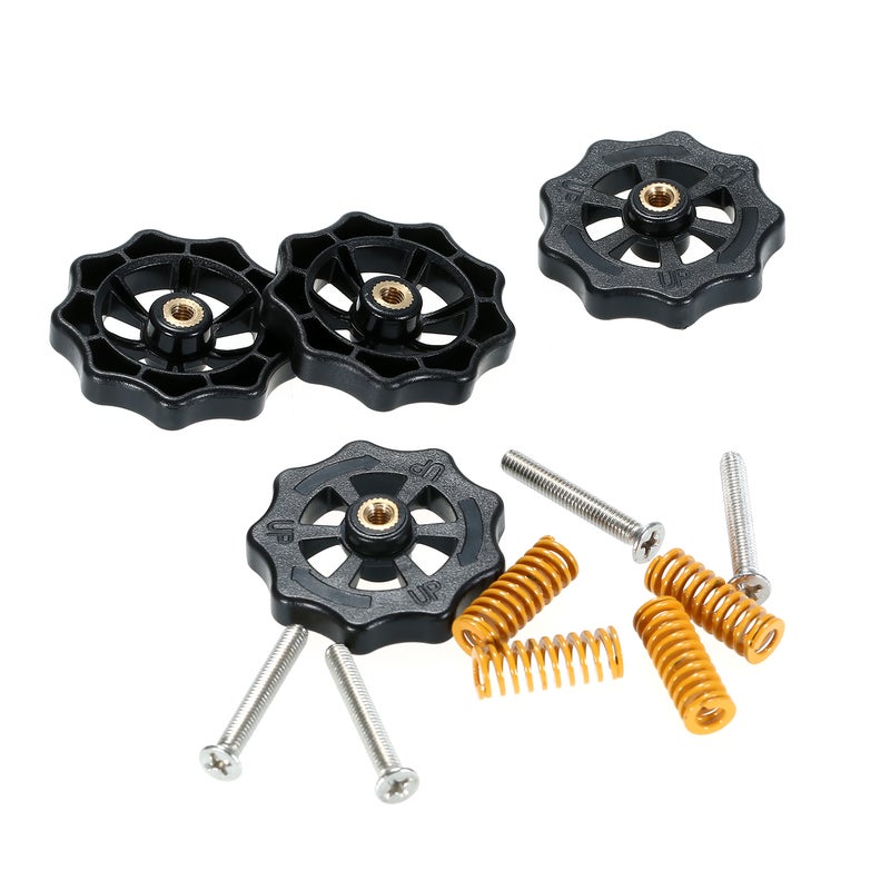 Aibecy 12-Piece Upgraded Hand Twist Levelling Nut Compression Springs And Screws Multicolour - Image 5