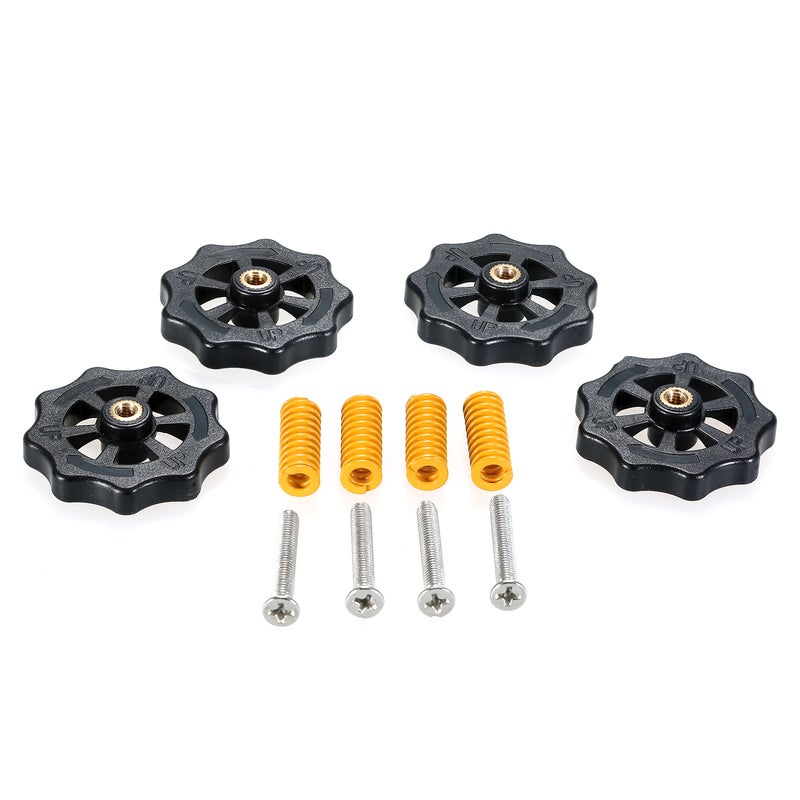 Aibecy 12-Piece Upgraded Hand Twist Levelling Nut Compression Springs And Screws Multicolour - Image 3