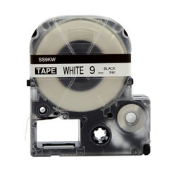 PUTY 5 Rolls Self-Adhesive Black On White Label Maker Tape Replacement Black on White - v1602771278/N41010610A_7