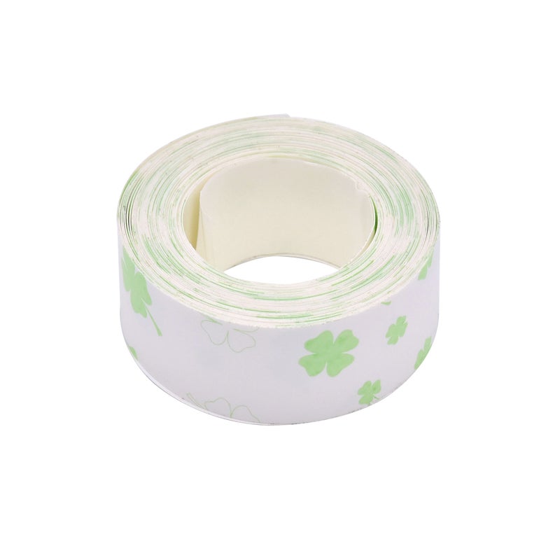 Generic - PUTY 2 Rolls Self-Adhesive Cartoon Label Waterproof Tape Multicolour - Image 1