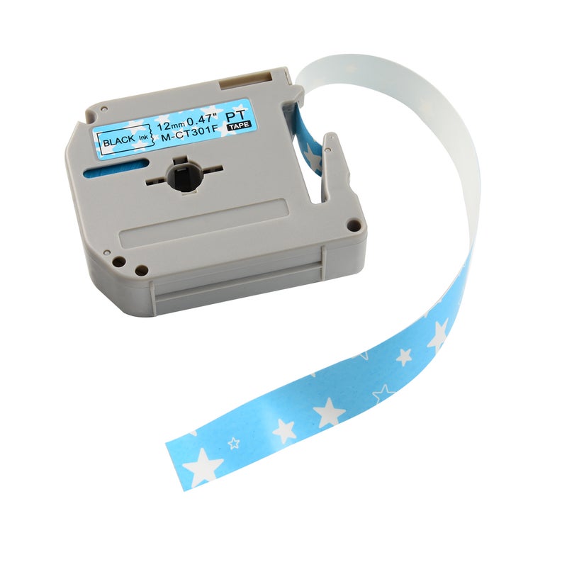 Generic PUTY 2 Rolls Self-Adhesive Cartoon Label Maker Tape For Brother PT-65 Printer Multicolour  - Image 5
