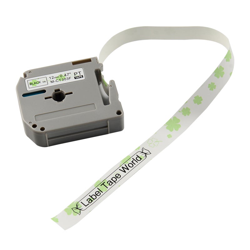 Generic PUTY 2 Rolls Self-Adhesive Cartoon Label Maker Tape For Brother PT-65 Printer Multicolour  - Image 3