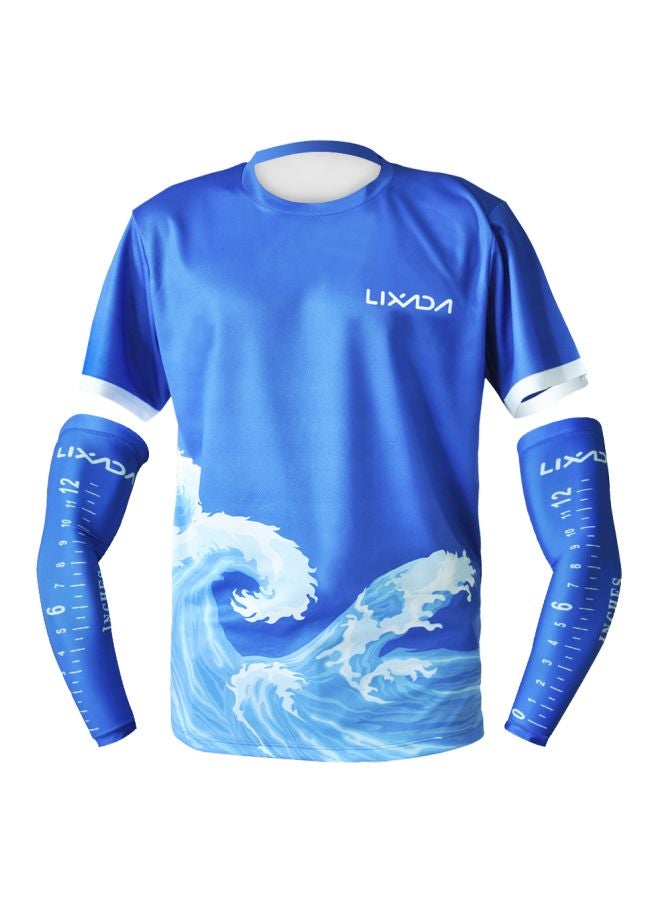 LIXADA Fishing T-Shirt With Arm Sleeves XXXL - Image 1