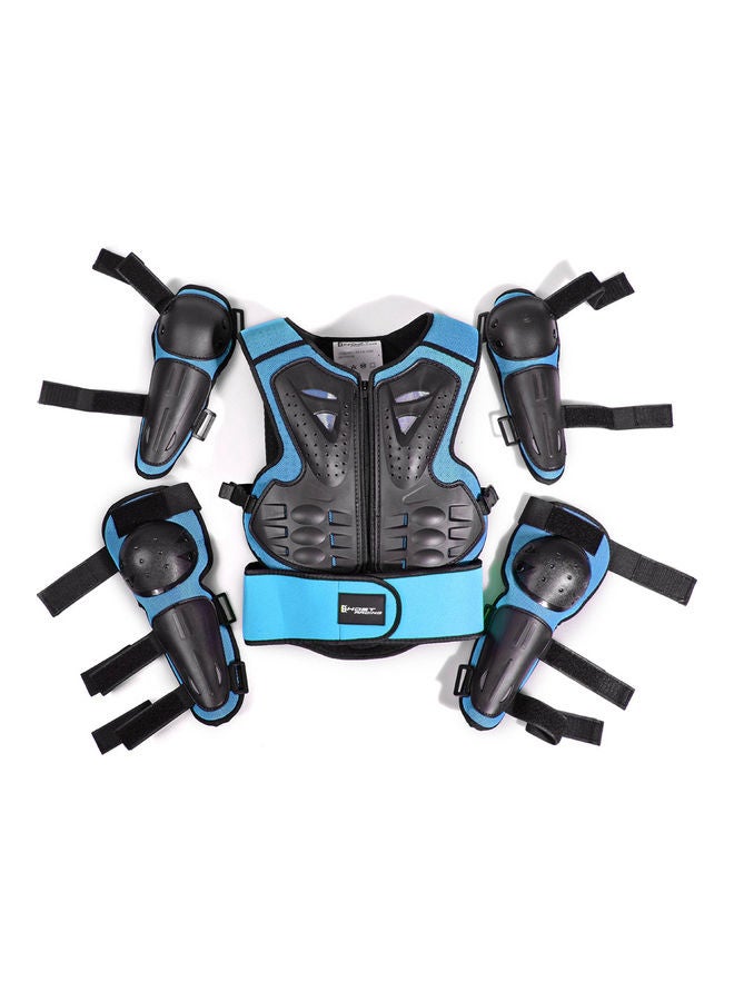 Generic 5-Piece Motorcycle Protective Gear Suit Set 40x40c40cm  - Image 1