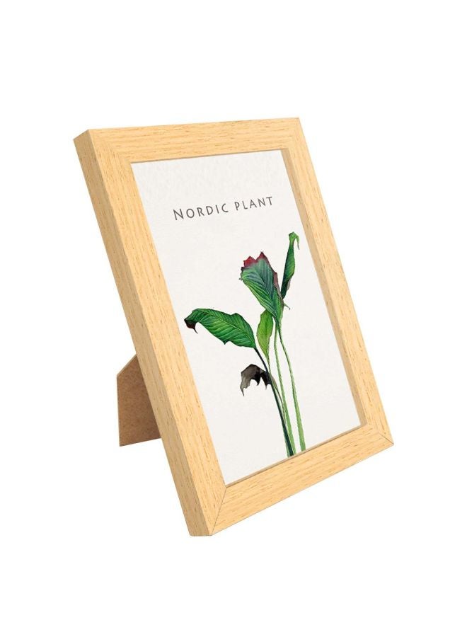 Tabletop Wooden Picture Frame Beige 8inch  - Image 1