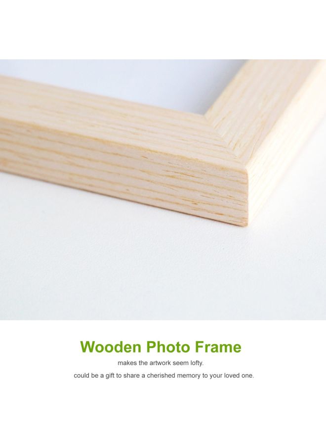 Tabletop Wooden Picture Frame Beige 8inch  - Image 5