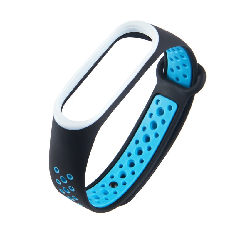 Bracelet Sports Wrist Strap Wristband Black/Blue - Image 1