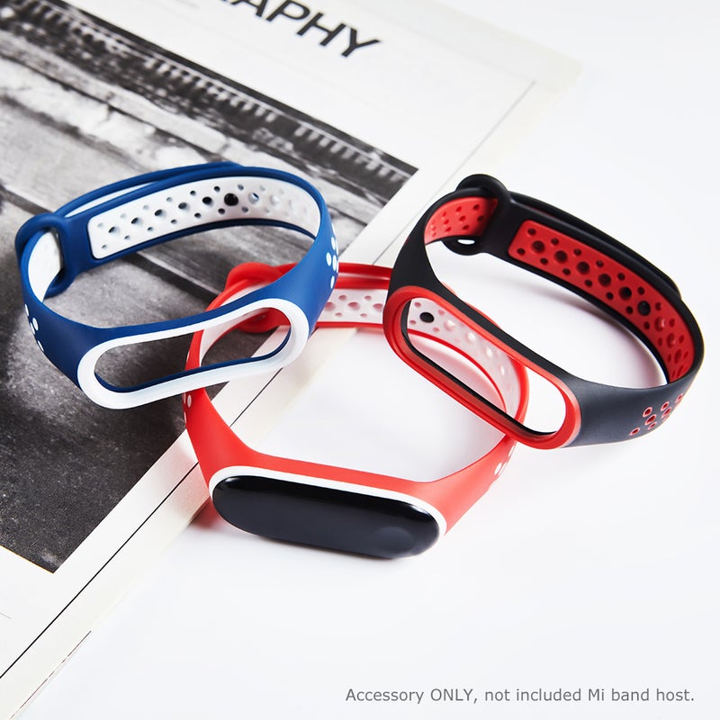 Bracelet Sports Wrist Strap Wristband Black/Blue - Image 5