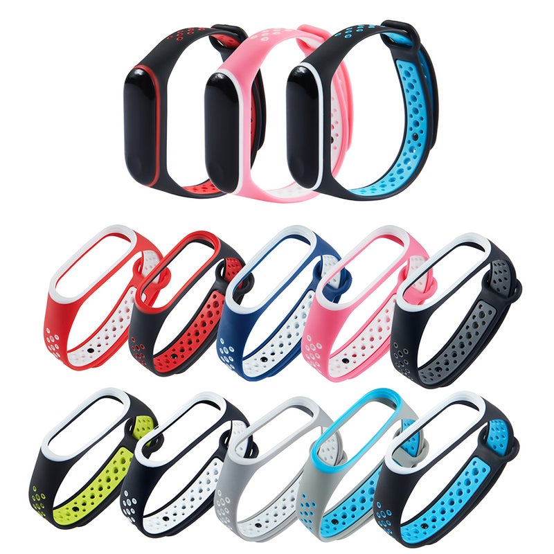 Bracelet Sports Wrist Strap Wristband Black/Grey - Image 4