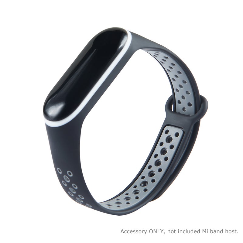 Bracelet Sports Wrist Strap Wristband Black/Grey - Image 5