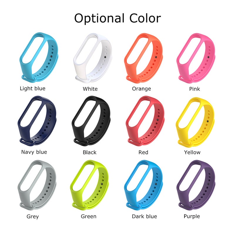 Colourful Wrist Strap Bracelet Replacement Wristband Black - Image 2