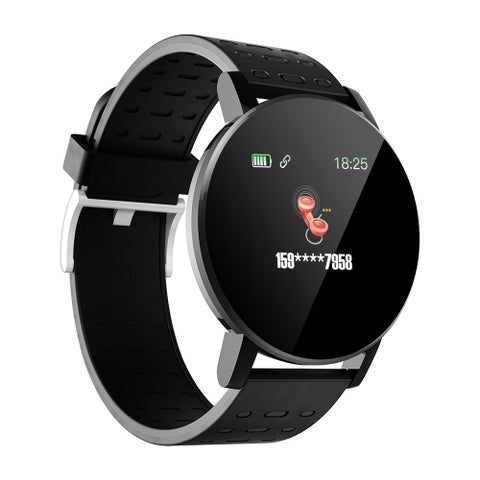 Intelligent Waterproof Sports Watch Black
