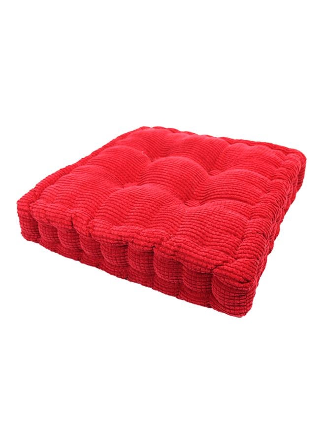 Square Chair Pad Red 40x40cm