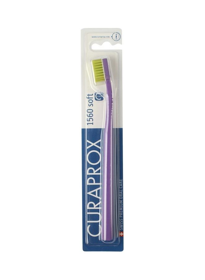 Advanced Cleaning Soft Toothbrush Purple