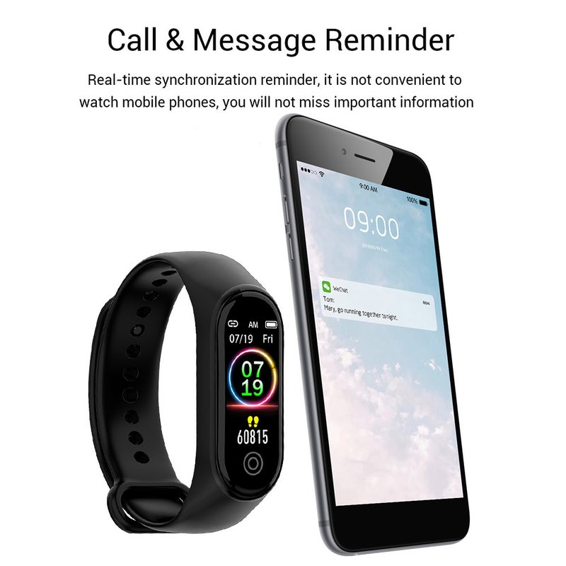 RD05 Bluetooth Sports Bracelet Smart Watch Black  - Image 4