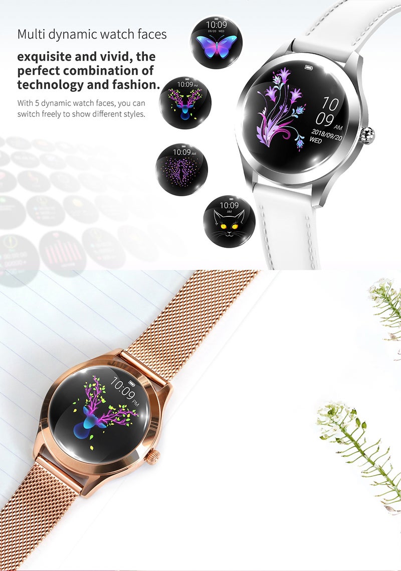 Generic - KW10 Sport Smart Watch Gold - Image 1