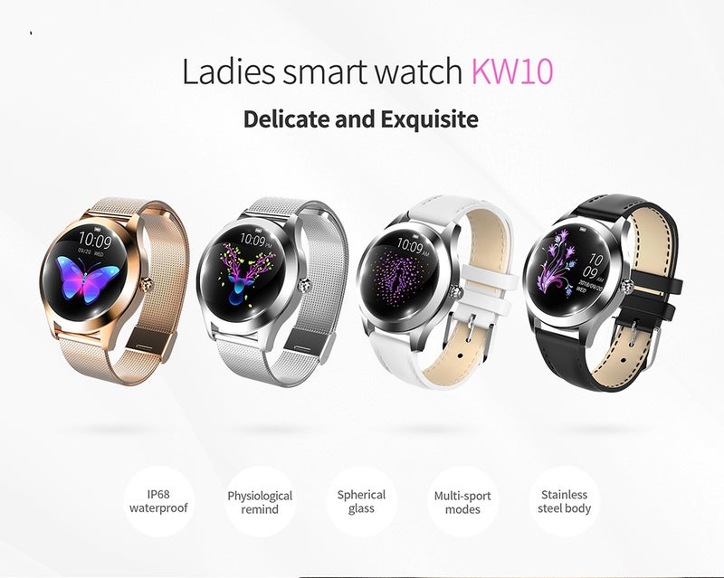 Generic - KW10 Sport Smart Watch Gold - Image 1