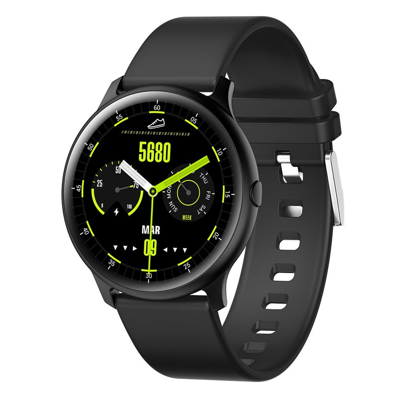 Generic - Touch Screen Waterproof Smart Watch Black - Image 1