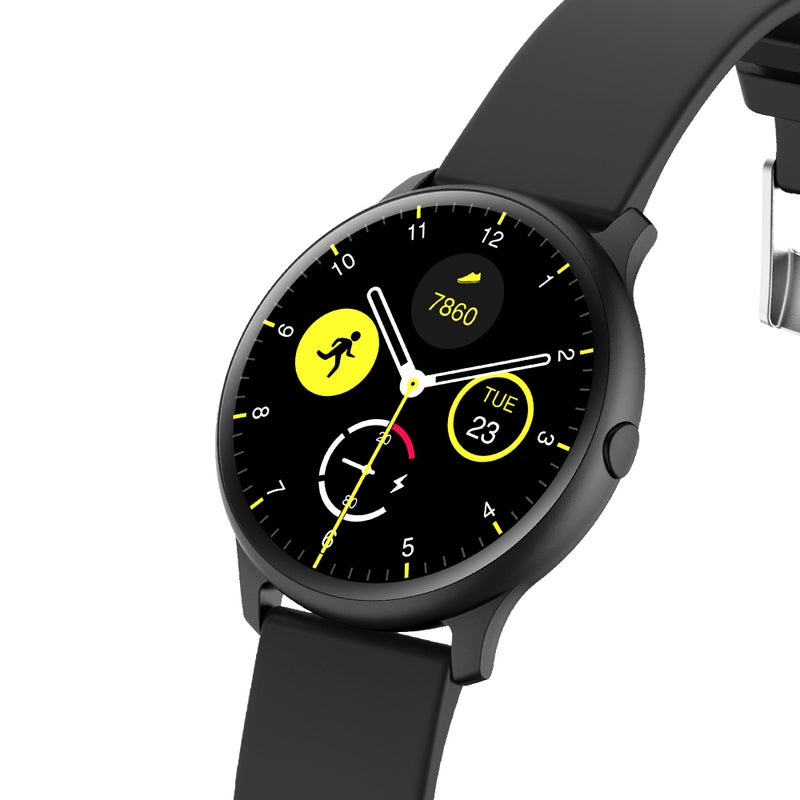 Generic - Touch Screen Waterproof Smart Watch Black - Image 1