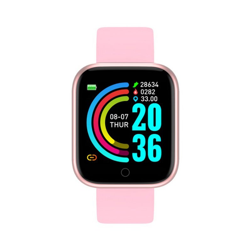Touch Screen Smart Bracelet Pink - Image 1