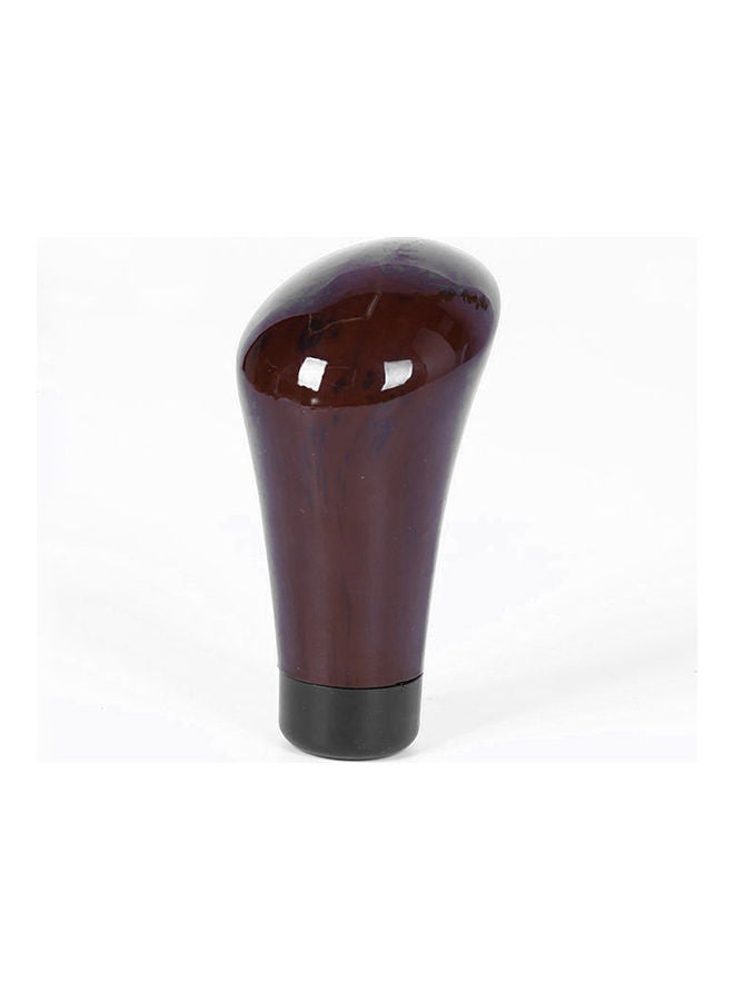 Universal Gear Shift Knob Plastic Carbon Fiber Grain Mahogany Color Manual Gear Shift Stick Shifter Knob - Image 1