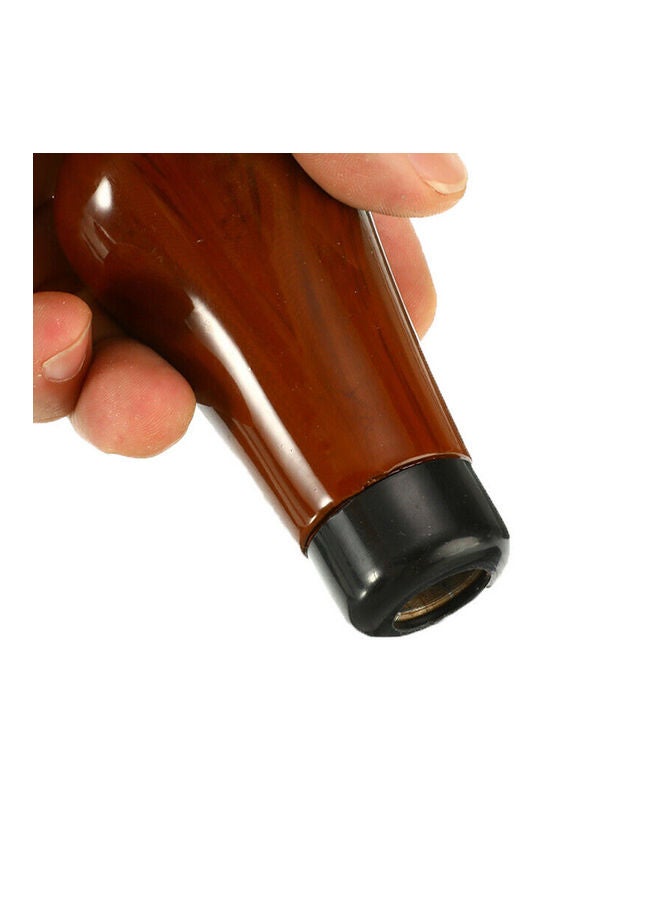 Universal Gear Shift Knob Plastic Carbon Fiber Grain Mahogany Color Manual Gear Shift Stick Shifter Knob - Image 2