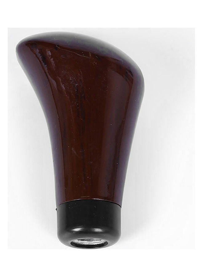 Universal Gear Shift Knob Plastic Carbon Fiber Grain Mahogany Color Manual Gear Shift Stick Shifter Knob - Image 5