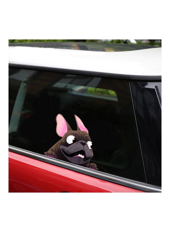 3D Unique Car Styling Funny Puppy Cartoon Car Sticker Colorful Window Body Vinyl Sticker Decal - Image 2