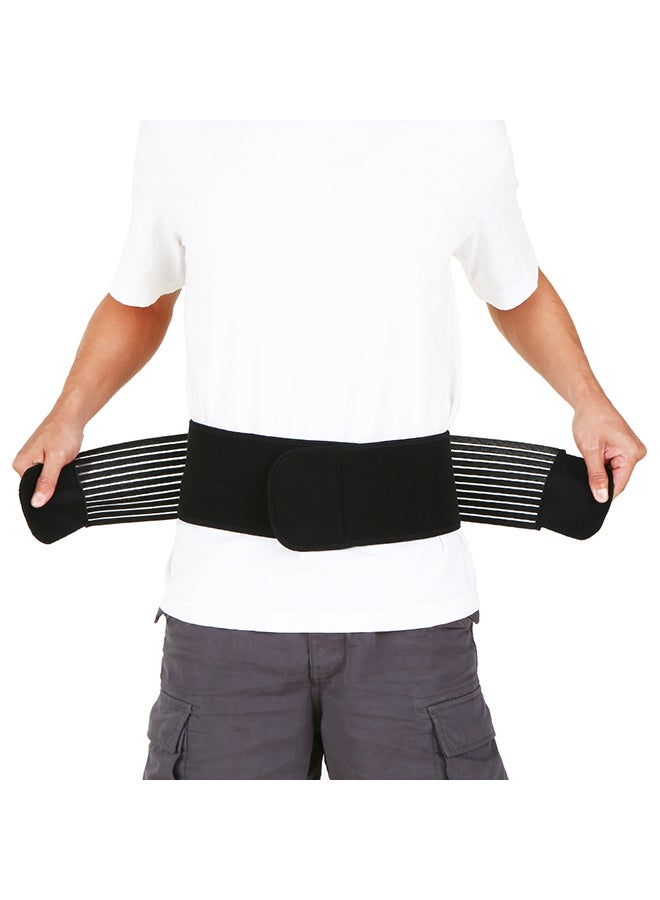 Generic Lower Back Brace Belt Adjustable Lumbar Support Waist Support Brace 17 x 12 x 4cm - Image 1