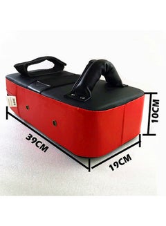 Generic PU Leather Boxing Kick Punch Pad Shield Karate TKD Foot Target Focus Pad Exercise 39*39*39cm  - Image 3
