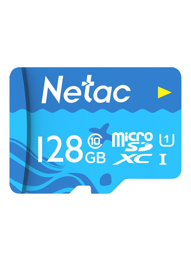 Netac - Micro SD UHS-1 Class10 High Speed Memory Card Blue - Image 1