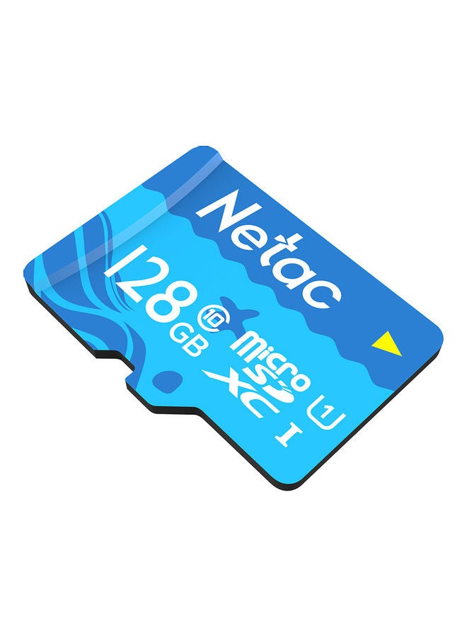 Netac - Micro SD UHS-1 Class10 High Speed Memory Card Blue - Image 1