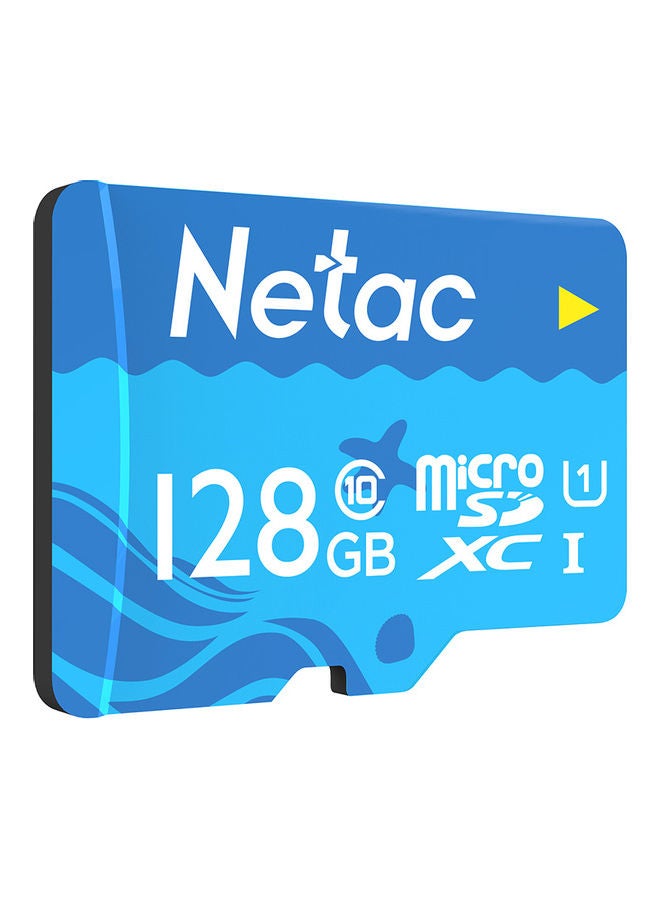 Netac - Micro SD UHS-1 Class10 High Speed Memory Card Blue - Image 1