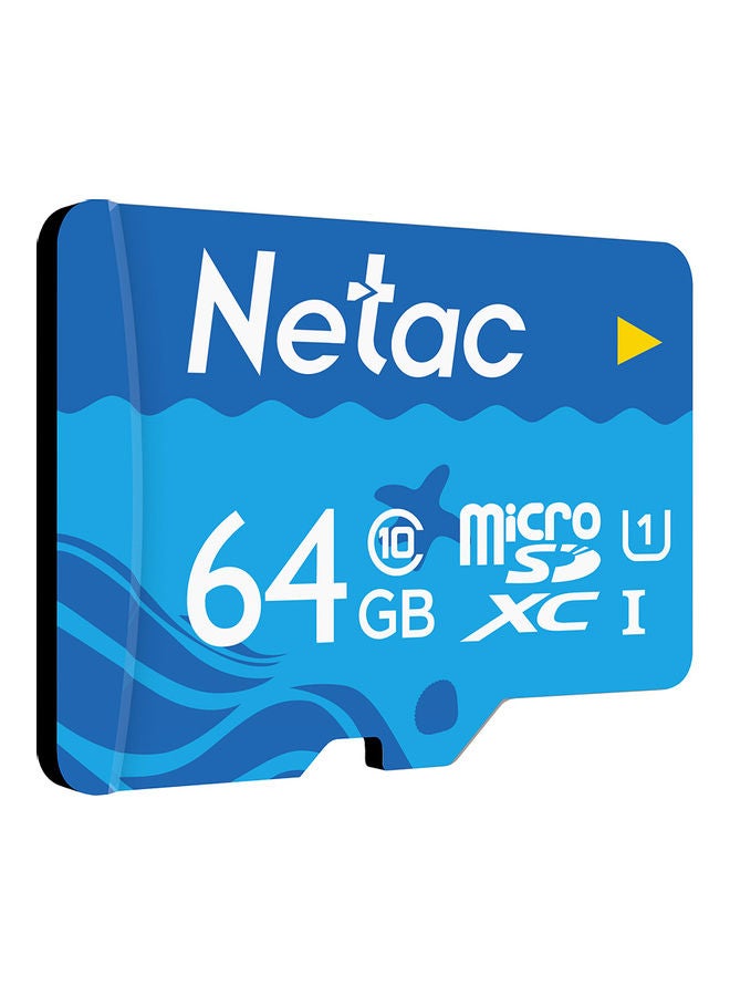 Netac Micro SD UHS-1 Class10 High Speed Memory Card Blue  - Image 2
