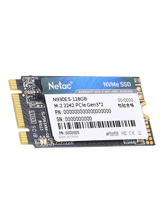 Netac - N930ES NVMe M.2 2242 SSD Gen3x2 PCIe 3D MLC/TLC NAND Flash Solid State Drive Black - Image 1