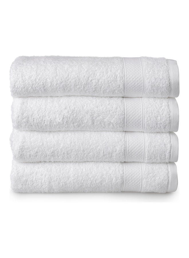 4-Piece Basic Towel Set White 30 x 54inch - v1602786627/N40681697A_3