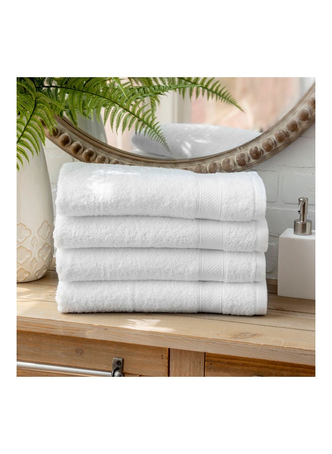 4-Piece Basic Towel Set White 30 x 54inch - v1602786631/N40681697A_1