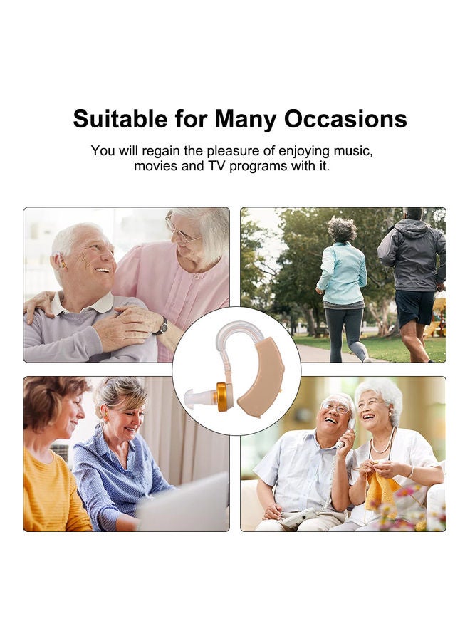 Generic Hearing Aids Sound Amplifier Battery Powered In Ear Hearing Enhancement Device with Storage Case for Adults Seniors Daily & Travel  - Image 5