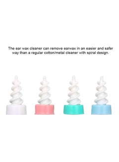 Generic Ear Wax Remover Ear Wax Cleaner Soft Silicone Spiral Earwax Remover Tool Kit  - Image 4
