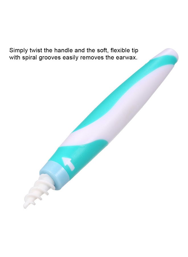 Ear Wax Remover Ear Wax Cleaner Soft Silicone Spiral Earwax Remover Tool Kit