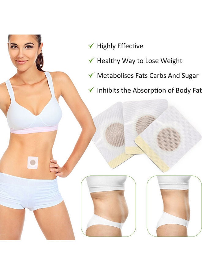Generic ALIVER Weight Loss Slimming Fat Burning Magnetic Navel Sticker - Image 2