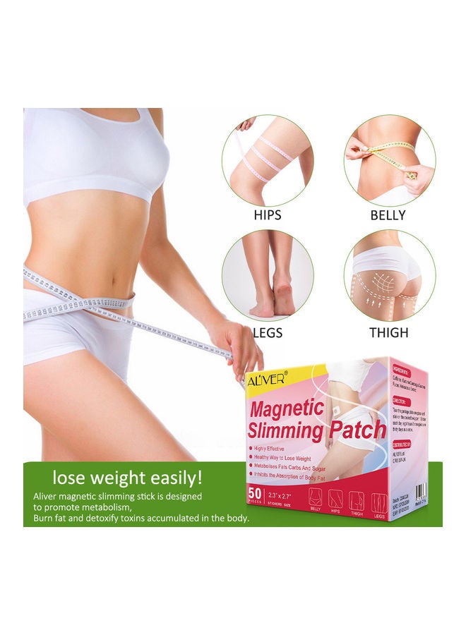 Generic ALIVER Weight Loss Slimming Fat Burning Magnetic Navel Sticker - Image 4