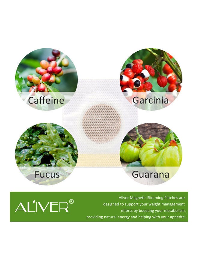 Generic ALIVER Weight Loss Slimming Fat Burning Magnetic Navel Sticker - Image 5