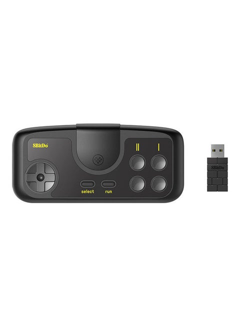 8Bitdo Wireless Gamepad Compatible with PC Engine mini CoreGrafx mini TubroGrafx-16 mini Switch (Black, TG16 2.4g)